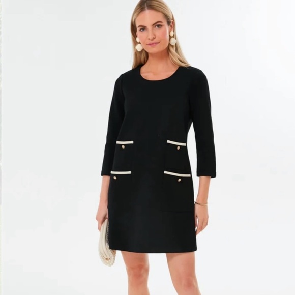 Tuckernuck Dresses & Skirts - Tuckernuck Black Francoise Mod Mini Dress - Size Small